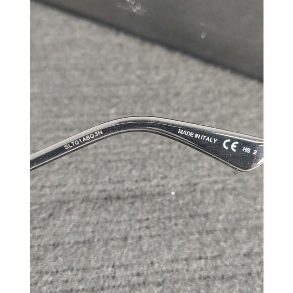 Christian Dior So Real Studded Designer Sunglasses Gold Black Italian Aviators - Picture 16 of 16